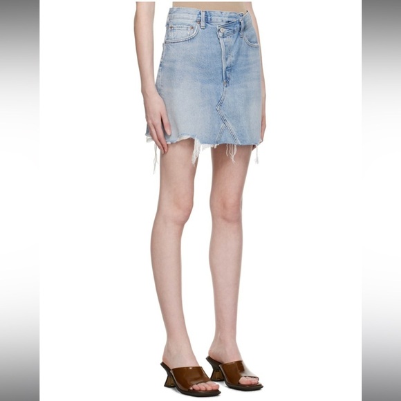 Agolde CrissCross Skirt 27 - Picture 1 of 8